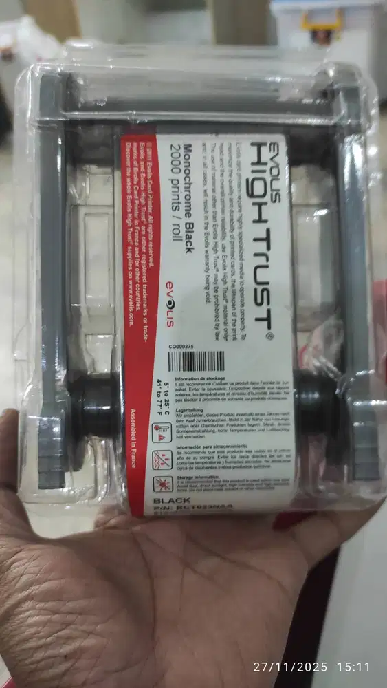 tinta evolis black 2000 print