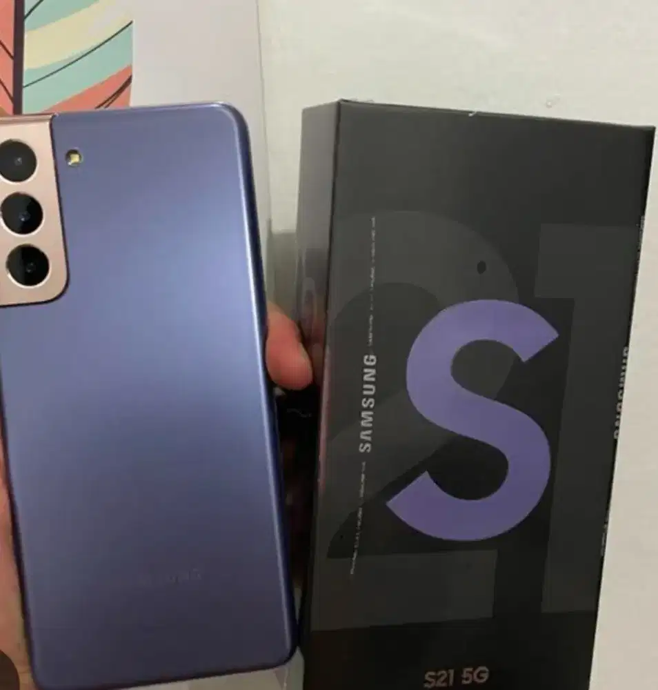 Murah hp Samsung S21 5G 8/256 lkp mulus normal, bs TT