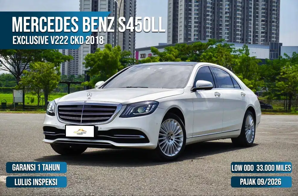 Mercedes Benz S450L Exclusive V222 CKD 2018(Best Deals DP Minim)
