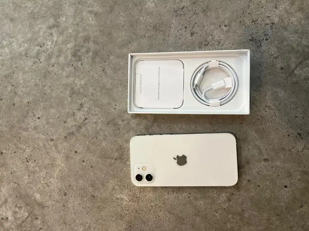 iphone 12 128gb paling putih