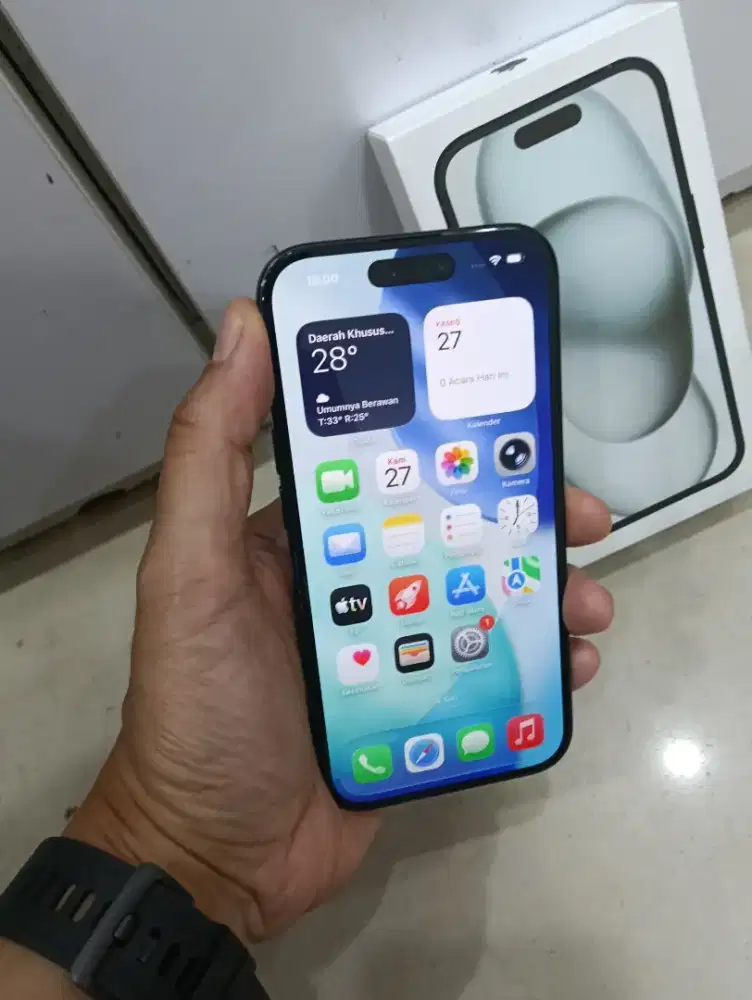 Iphone 15 128gb inter bh 97%