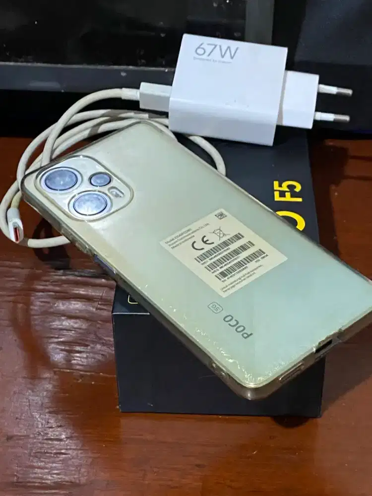 DIJUAL XIAOMI POCO F5 5G 12/256 WHITE