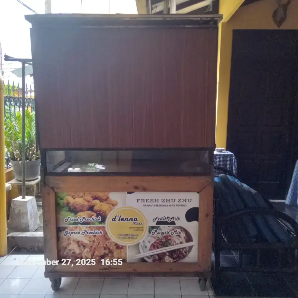 Gerobak untuk jualan