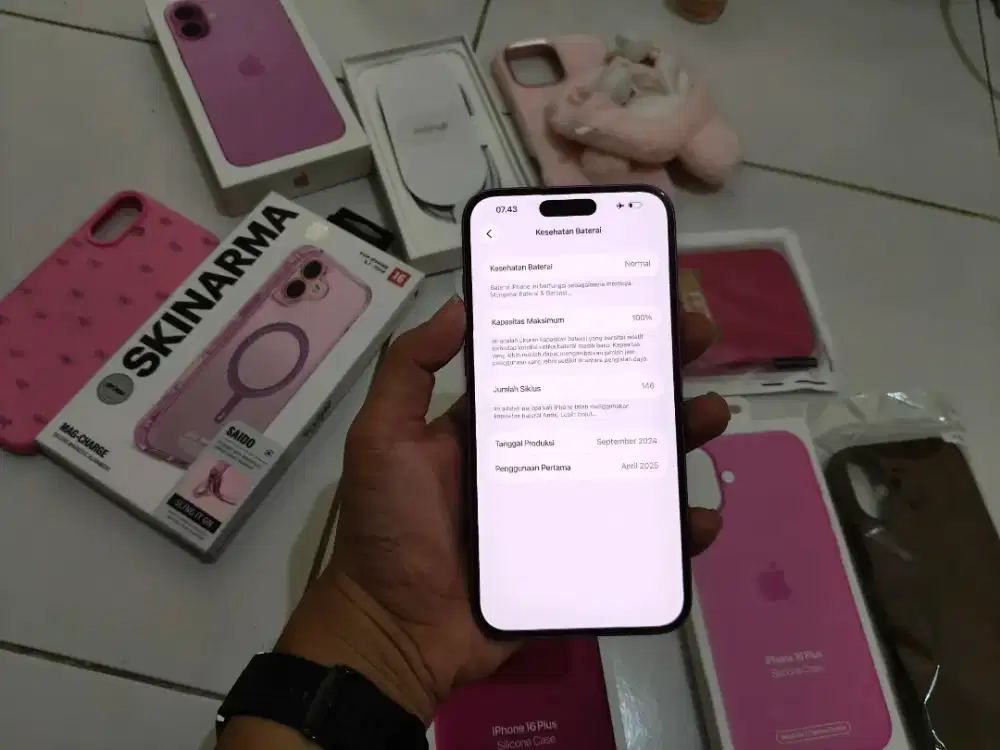 iPhone 16 Plus 128GB iBox Second Like New