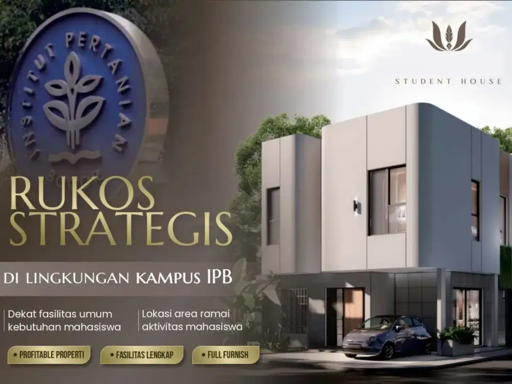 Rumah Kost Kosan Murah 6 Kamar Dekat Kampus IPB Bogor, Nego Sampai Deal