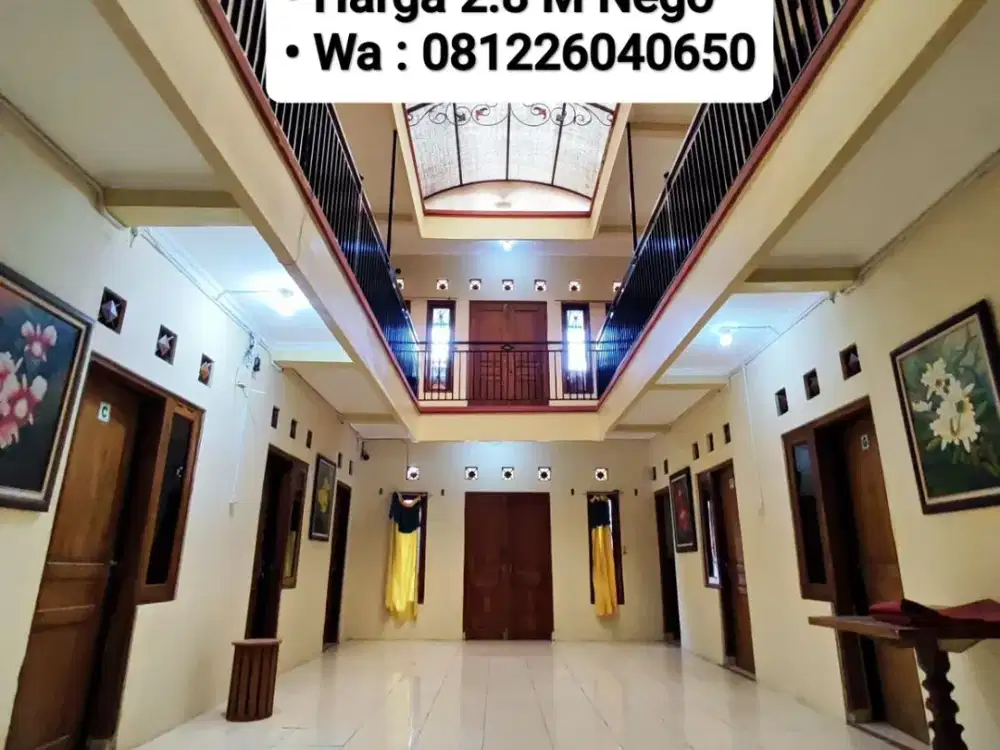 Jual Kos Putri Area Kampus UMS, Baru Saja Renovasi, Akses Simpangan Mobil