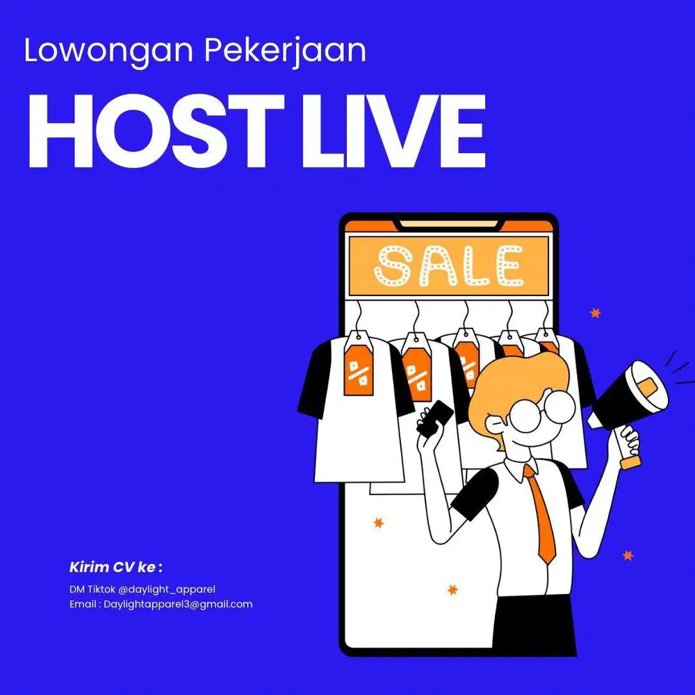 DI CARI SEGERA HOST LIVE STREAMING!