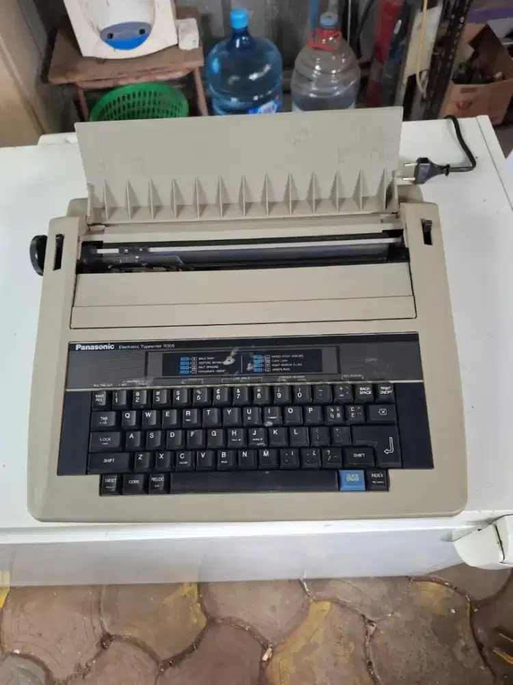 MESIN KETIK MERK PANASONIC