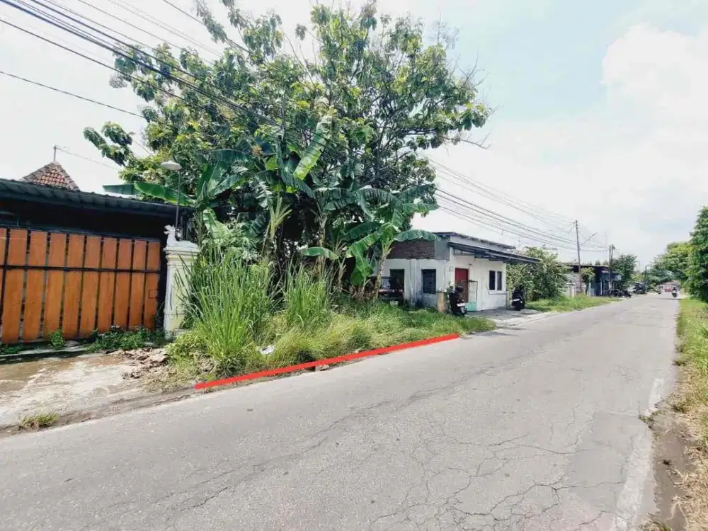 Tanah Mangku Jalan Aspal Letak Strategis Mudah Akses