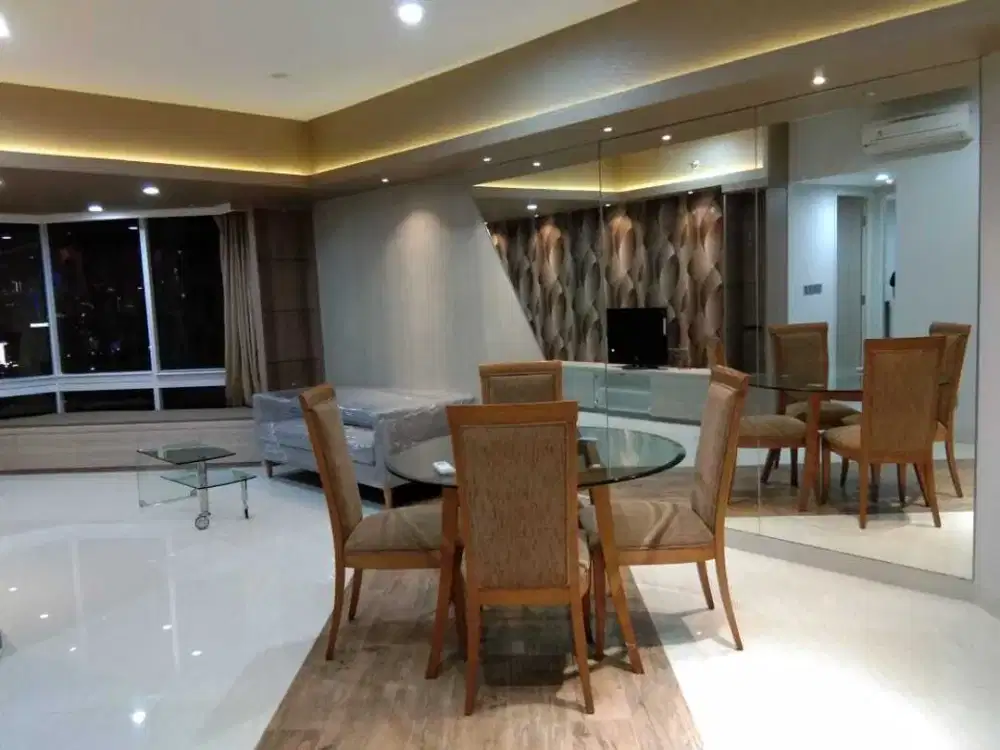 Dijual Cepat Apartemen Taman Anggrek Full Furnished Termurah