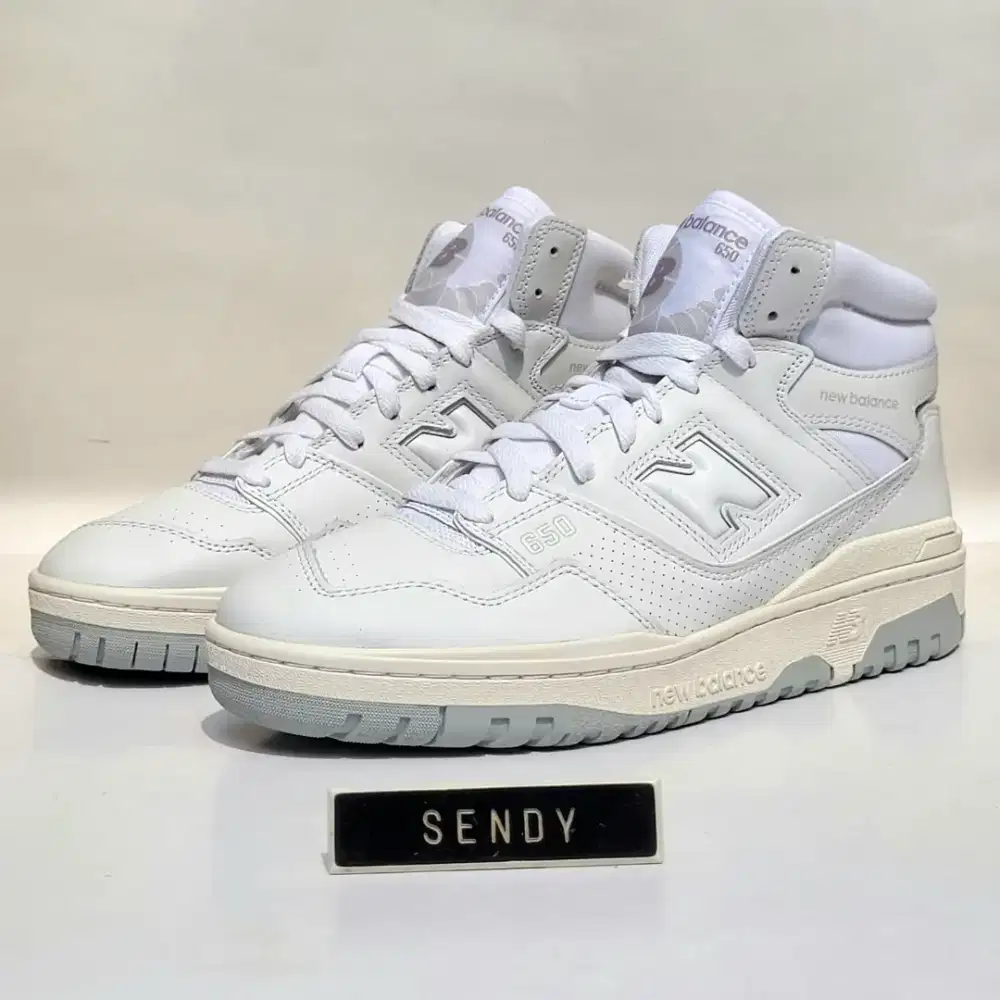 New Balance NB 650 Sepatu Casual Pria Sneakers Sneaker Original White