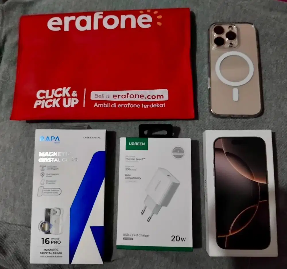 iPhone 16 pro 128gb resmi HARGA NETT !!