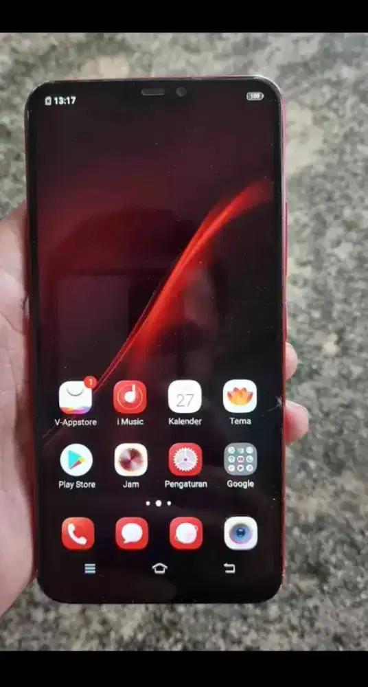Vivo y81 ram 3/16 tc retak 2 helai
