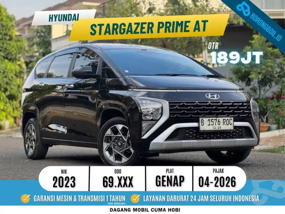 Stargazer Prime Captain Seat AT 2023 Hitam