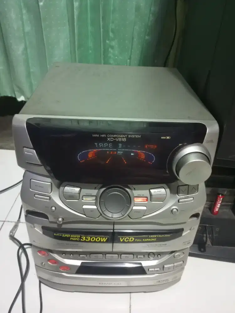 Tape compo Kenwood xd v818 mulus