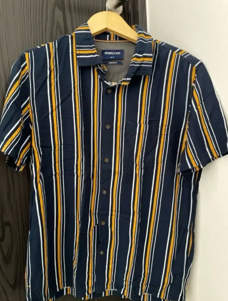 Kemeja Manzone Stripe