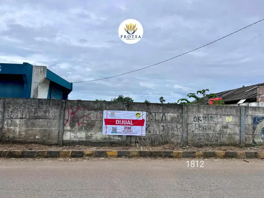 Tanah Ex Pabrik, Cocok Untuk Pergudangan di Legok