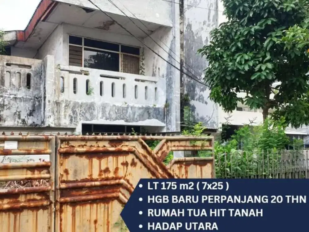 Hrg Menarik Dijual Rumah Tua Hitung Tanah Ancol Barat Parang Tritis Uku 7x25 Hrg Menarik