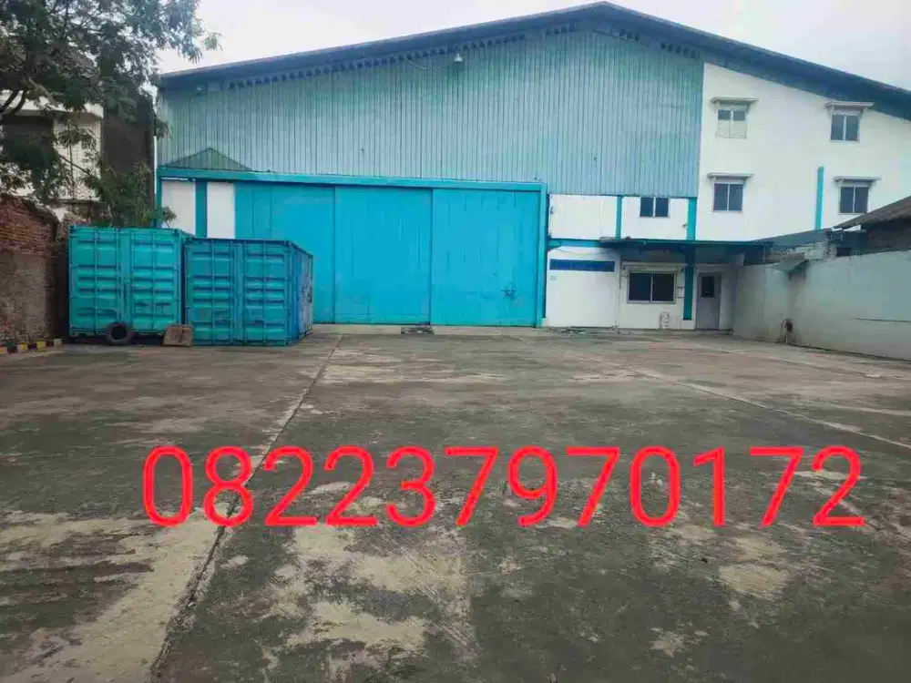 Dijual Cepat Gudang diPinggir Jalan Imam Bonjol,Cibitung,Cikarang Barat