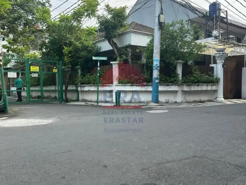 Rumah Hook 1 Lantai Luas 271 m² di Kayu Putih – Lokasi Tenang, Strategis dan Murah !!