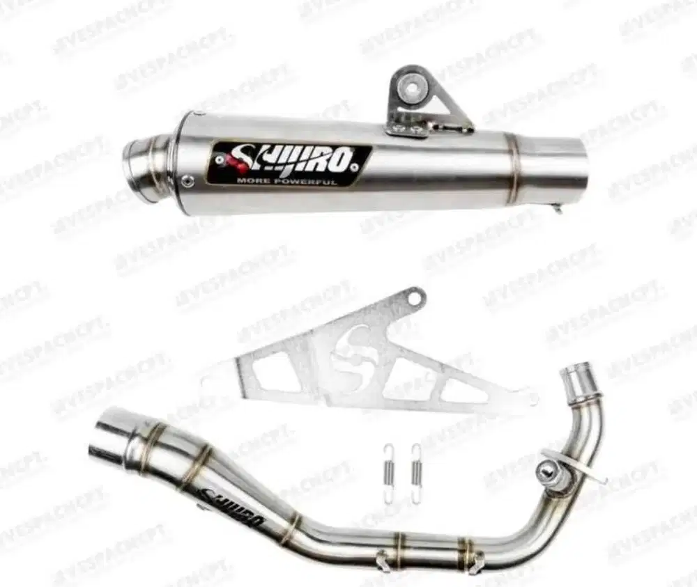 Shijiro M3 full system inlet 38 like new, Vespa Matic