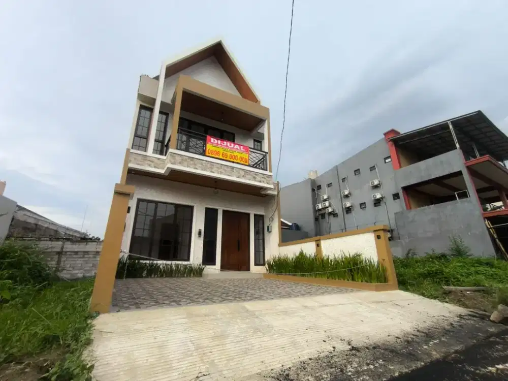 Dijual Sentul City Bogor - Rumah Baru Dibangun & SIAP HUNI - Griya Alam Sentul