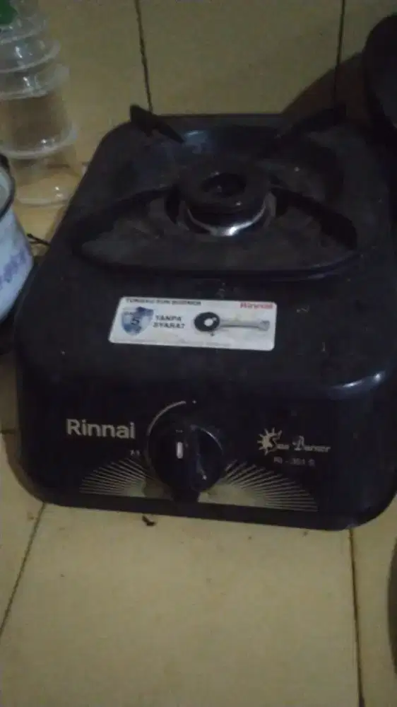 Kompor Rinai masih baru