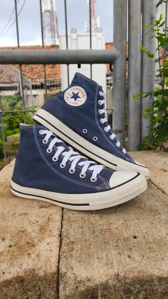 Sepatu Converse allstar navy hi original Nike Adidas Vans classic ori