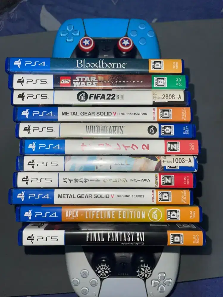 Kaset PS5 wild hearts godfall fifa final fantasy Bd disc disk