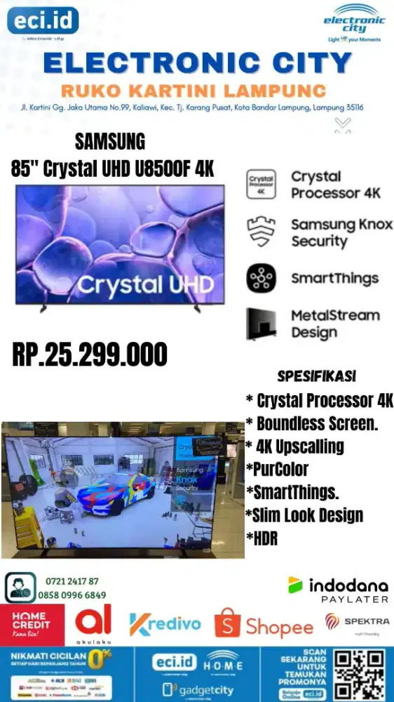 SAMSUNG UHD 4K SMART TV