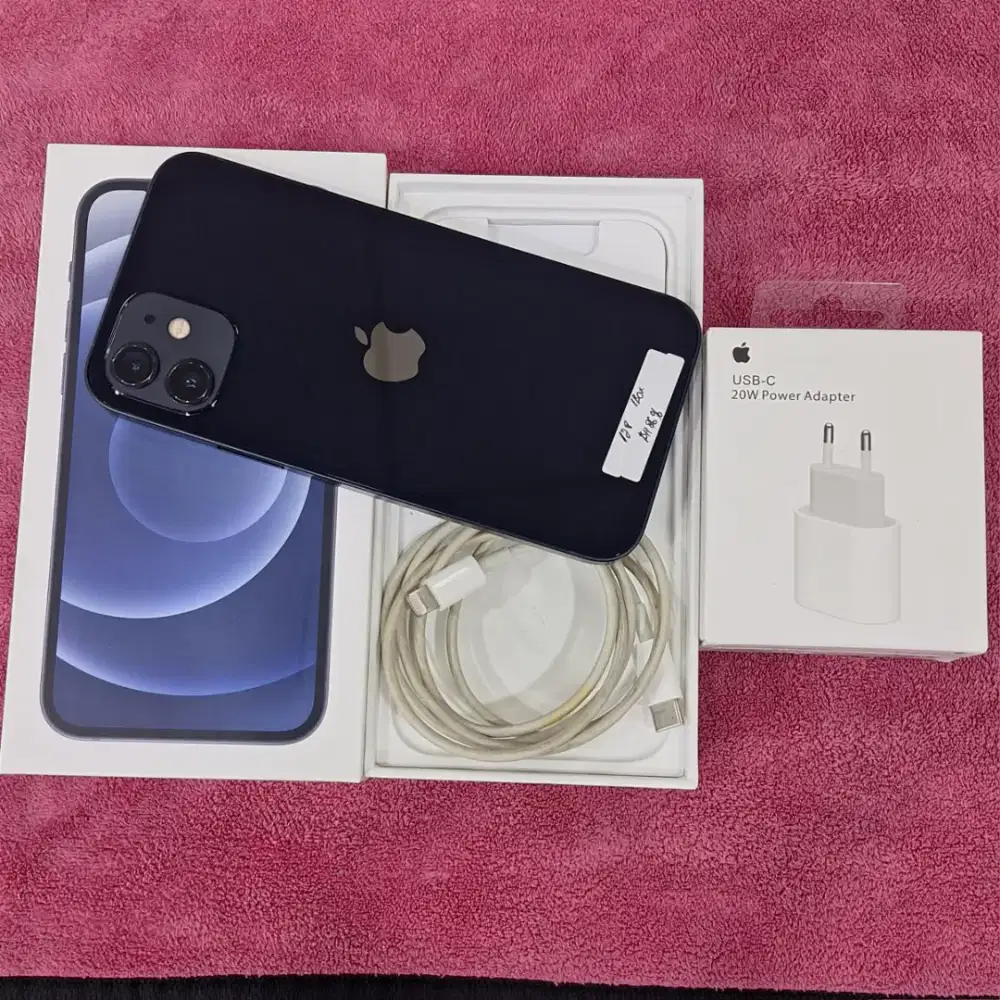 iPhone 12 128GB Digimap full ori FREE ADAPTER