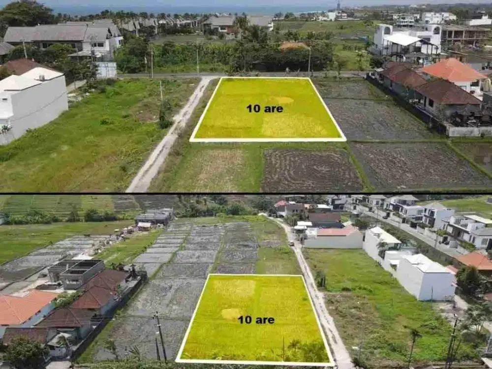 Tanah Cantik View Sawah Dekat Pantai Cemagi Bali