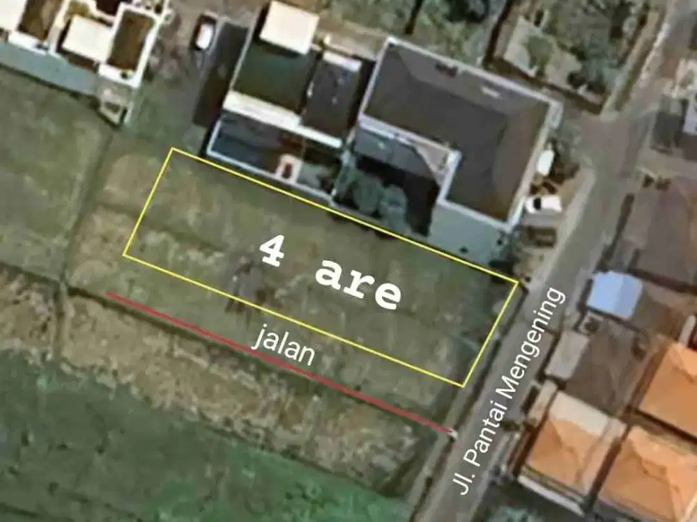 Tanah Langka Dekat Pantai Cemagi Akses Jalan 7 Meter