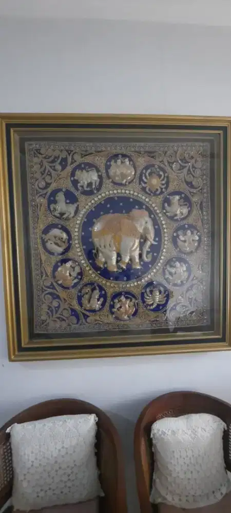 BINGKAI DINDING GAJAH THAILAND