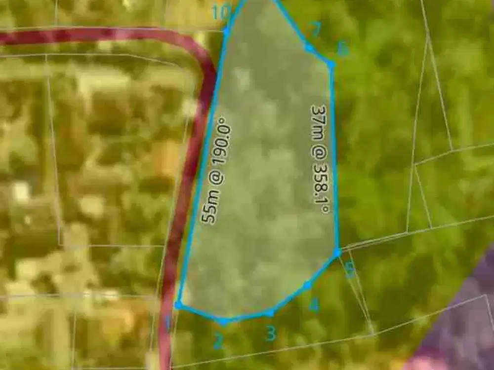 Tanah Murah di Sentral Ubud Dekat Restoran dan Fasilitas Umum