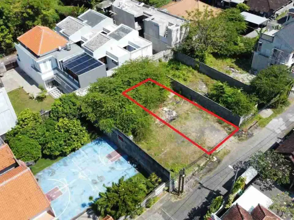 Tanah Strategis Lingkungan Tenang dan Mewah di Renon