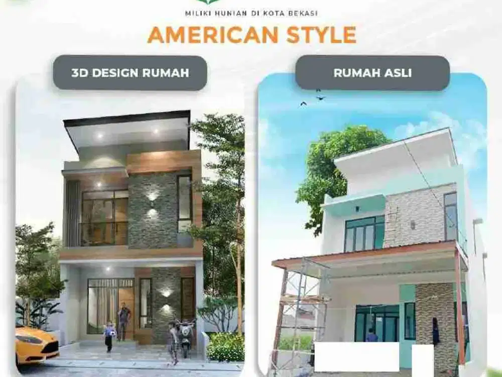 Dijual Rumah Mewah Murah 2 Lantai Strategis Bisa KPR (AHZ R) KOTA BEKASI