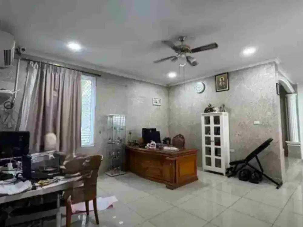 RUMAH HOKI JUAL RUGI LT.198M DI KOMPLEK TAMAN HARAPAN INDAH THI JELAMBAR