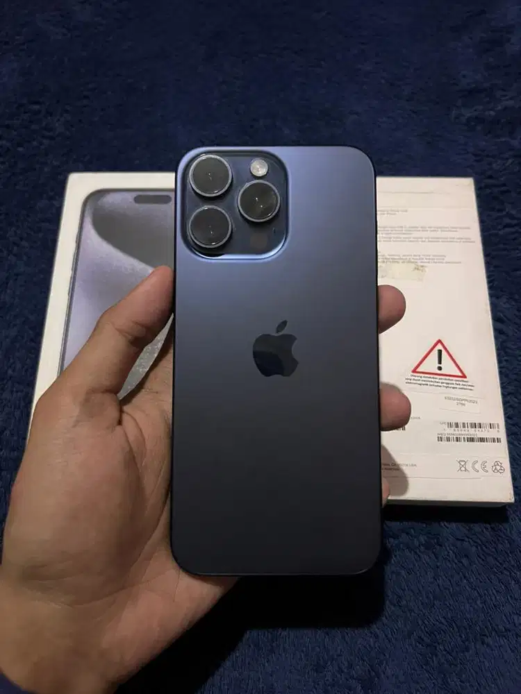 IPHONE 15 PROMAX 256GB IBOX BLUE TITANIUM