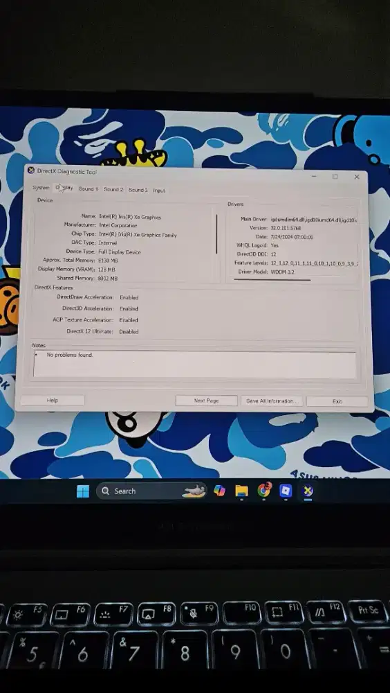 Asus Vivobook S15 oled K5504VA Bape Spc Edition