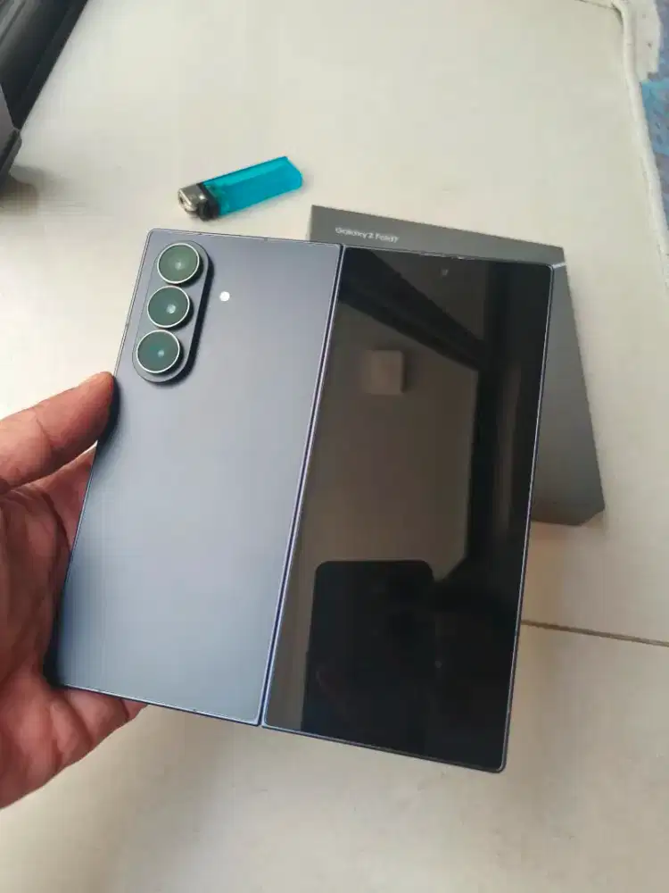 Samsung z fold 7 black 512 GB mulus fulset original garansi resmi sein