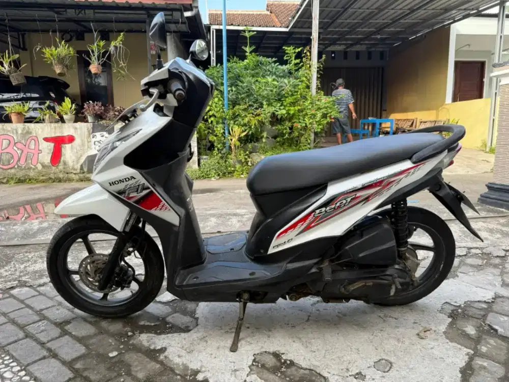 Honda beat injeksi THN 2014 plat AB Bantul