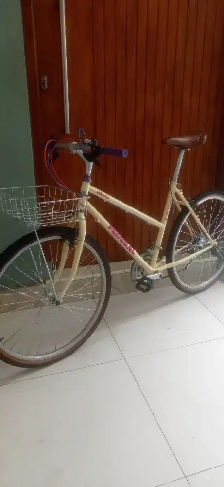 sepeda Federal Lady wildcat 26 kalcer vintage commuter