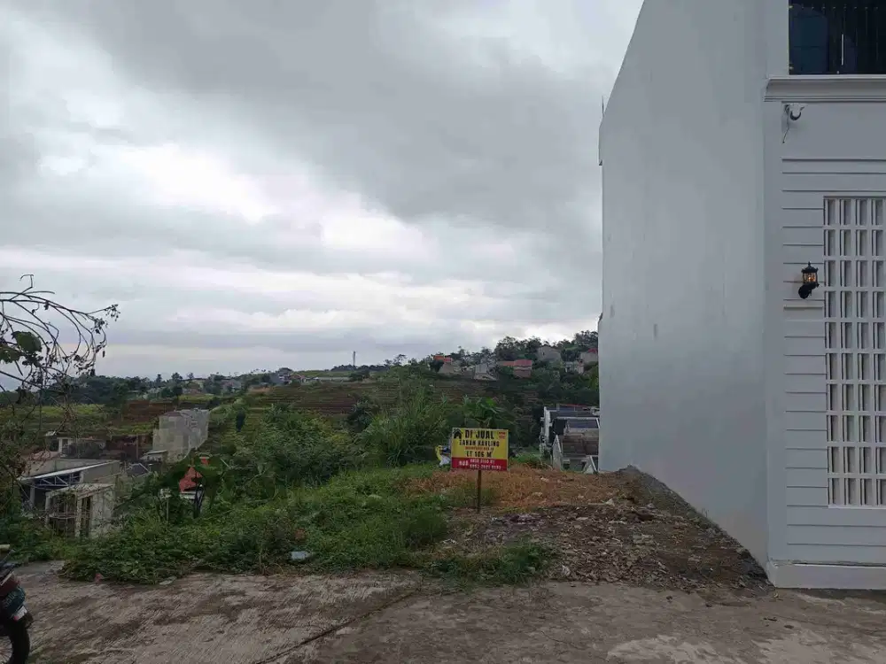 Tanah kavling dengan city view bandung timur