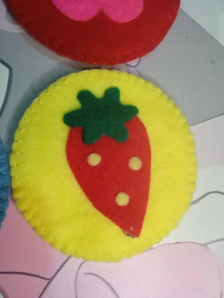 DOMPET MINI KAIN FLANNEL KARAKTER