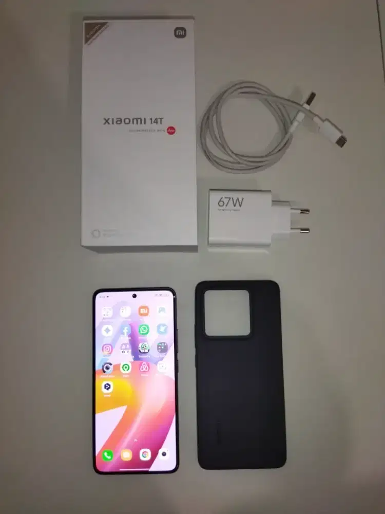 Xiaomi 14T - 12 GB/512 GB + 16 GB RAM - Full set Ori Resmi