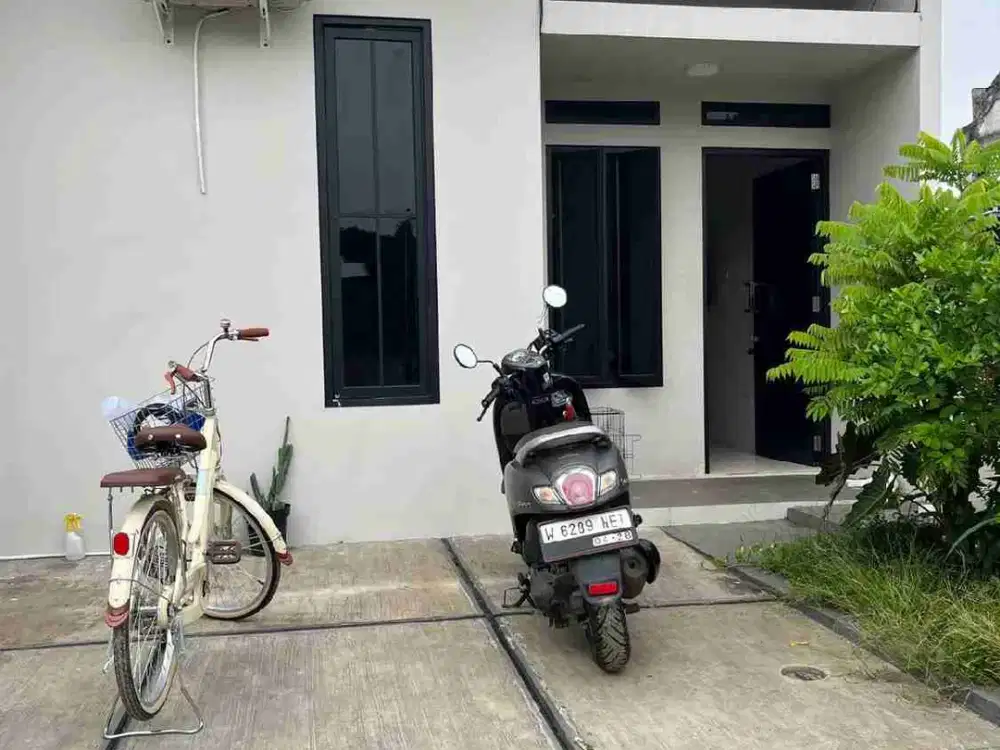 dijual rumah,siap huni, lokasi nyaman,di dalam cluster, ls tnh 80 bgn 45, 2kt,1kmd, list 2200w,jpump, carport,taman,ruang jemur (take over cicilan kredit BSI) dp 285jt siapa cepat dapat