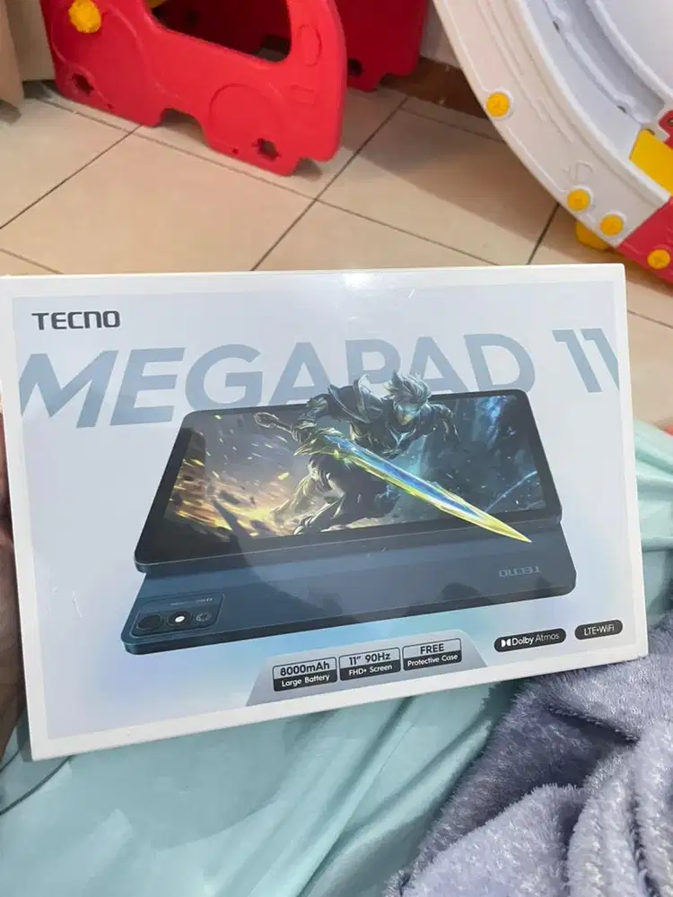 Tablet Tecno Megapad 11 8/256GB masih segel new