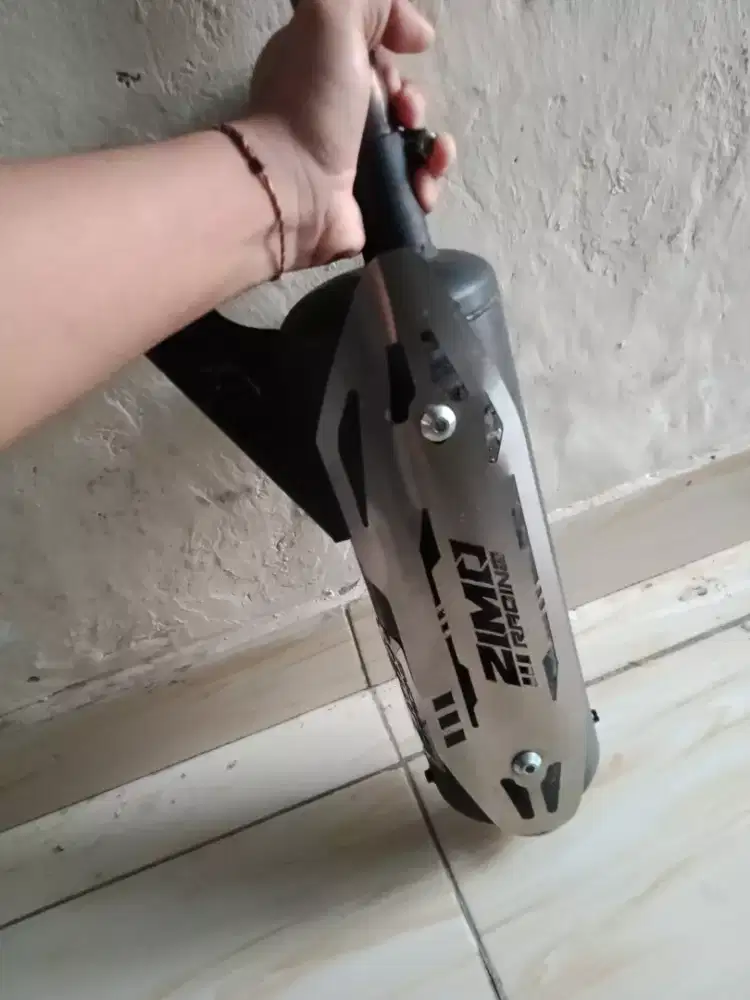 Knalpot racing zimo moncong khinoci bekas beat karbu