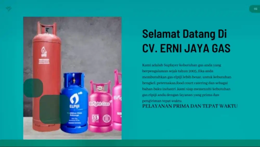 Jual Gas LPG tabung 12 - 50 kg